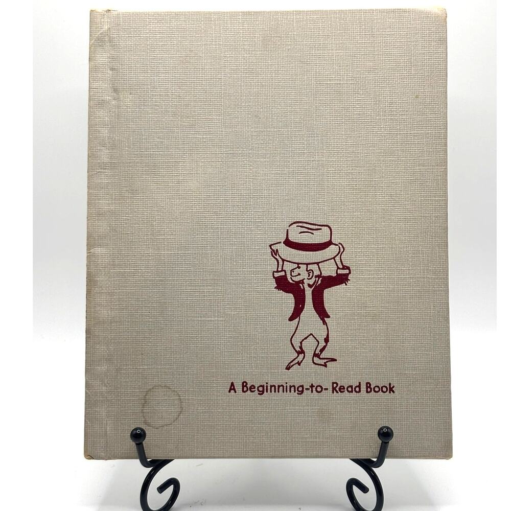 VTG 1958 Beginning-to-Read Book Miss Hattie and the Monkey by Helen D. Olds, HC